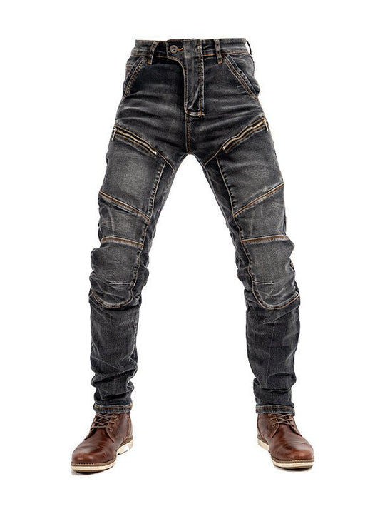 High-Elastic Kevlar Motorcycle Jeans for Men - Premium Motorcycle Riding Pants