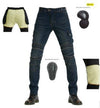 Kevlar Motorcycle Jeans - Motorcycle Riding Pants with Armor And Aramid Protection Lining - AMZ Rider Wear™PANTS
