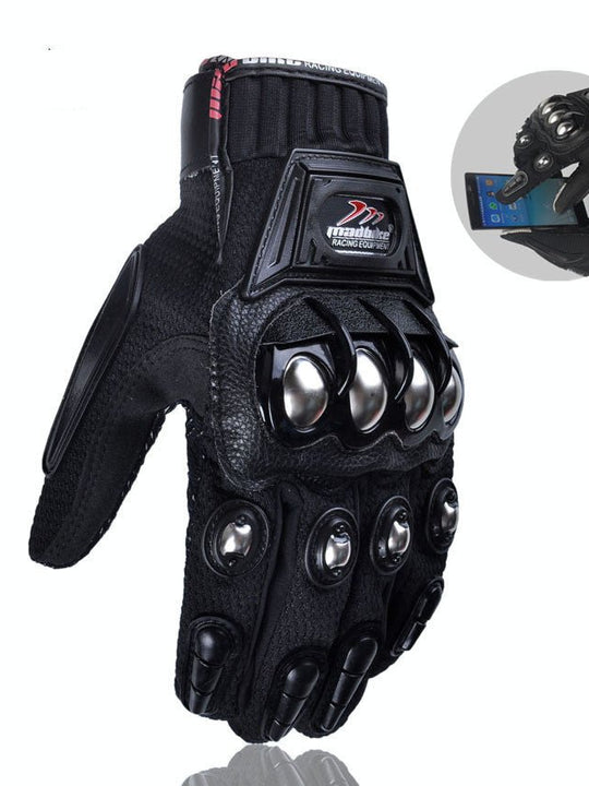 Motorcycle Riding Gloves with touchscreen compatibility