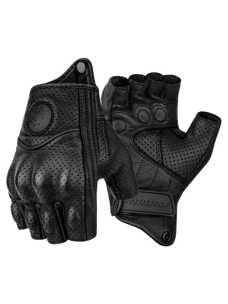 Brigade Motorcycle Riding Leather Gloves For Men And Women - AMZ Rider WearMotorcycle Gloves