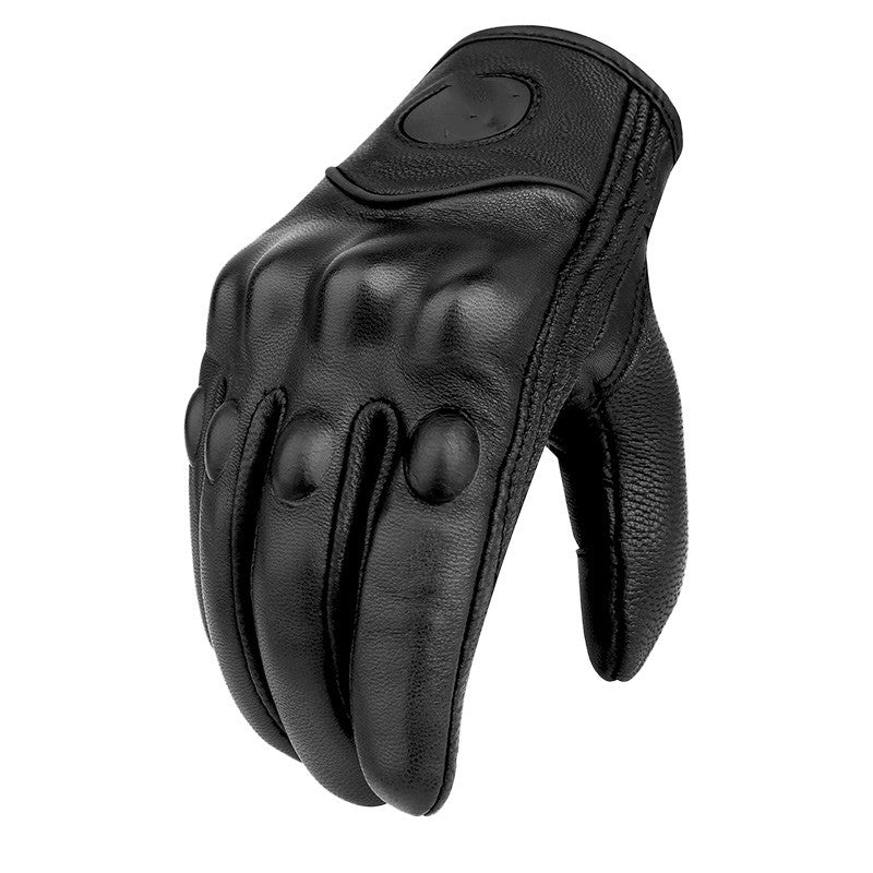 Brigade Motorcycle Riding Leather Gloves For Men And Women - AMZ Rider WearMotorcycle Gloves