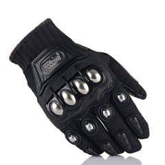 Motorcycle Riding Gloves with touchscreen compatibility - AMZ Rider WearMotorcycle Gloves