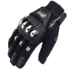 Motorcycle Riding Gloves with touchscreen compatibility - AMZ Rider WearMotorcycle Gloves