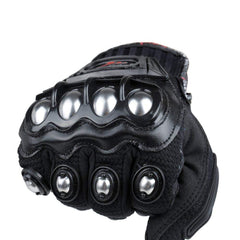 Motorcycle Riding Gloves with touchscreen compatibility - AMZ Rider WearMotorcycle Gloves